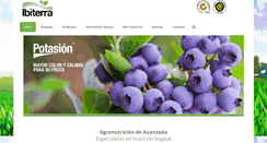 Desktop Screenshot of ibiterra.com